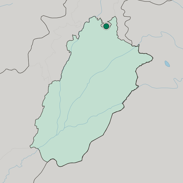 Map showing Rawalpindi — In Punjab Province