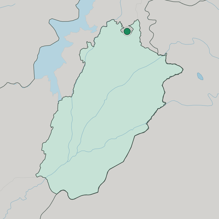 Map showing Rawalpindi — In Punjab Province