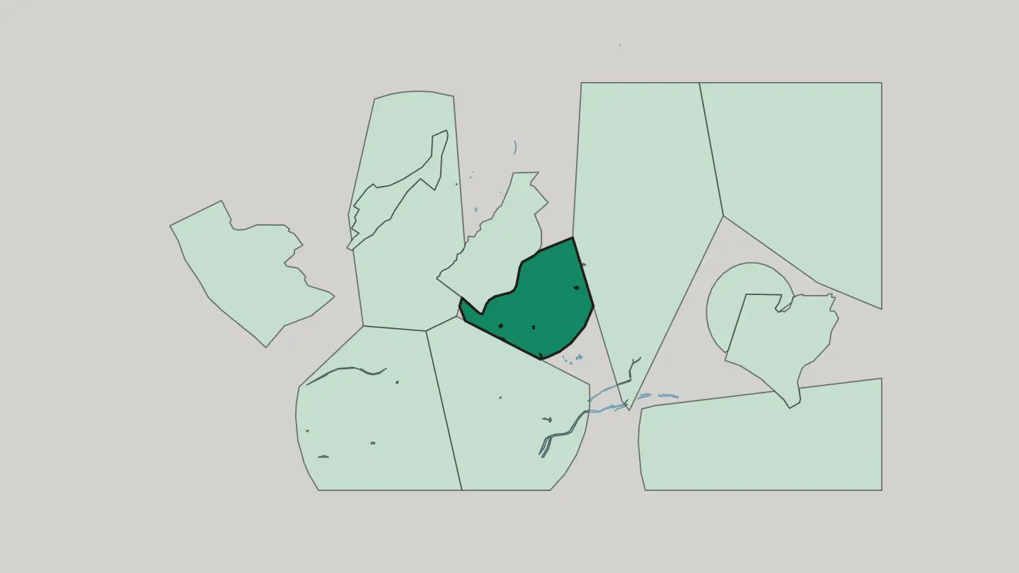 Map of Gulshan-e-Iqbal in Karachi