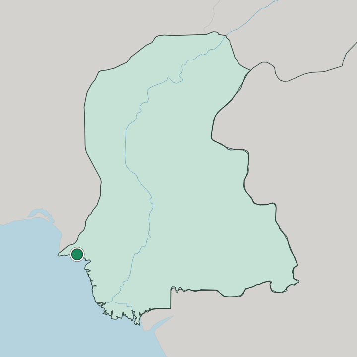 Map showing North Karachi — In Sindh