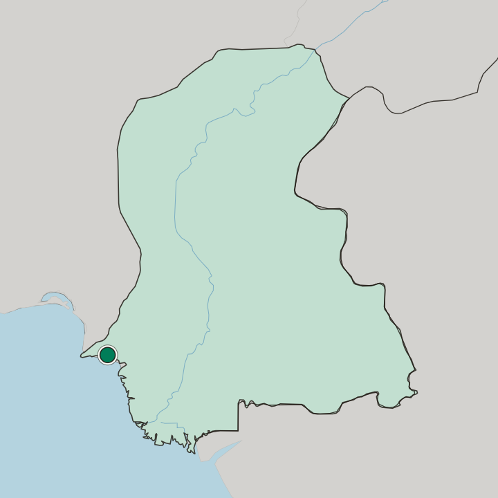 Map showing Gulshan-e-Iqbal — In Sindh