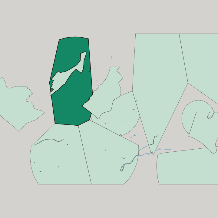 Map showing North Karachi — In Karachi