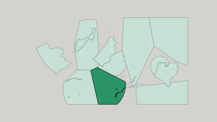Map of PECHS in Karachi