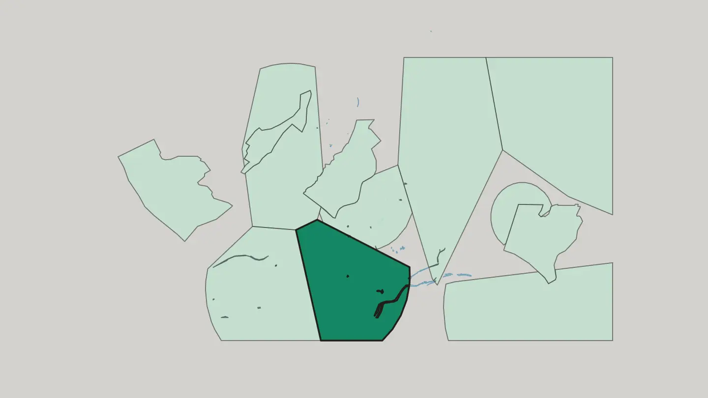 Map of PECHS in Karachi