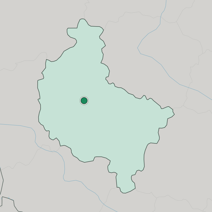 Map showing Poznań — In Greater Poland Voivodeship