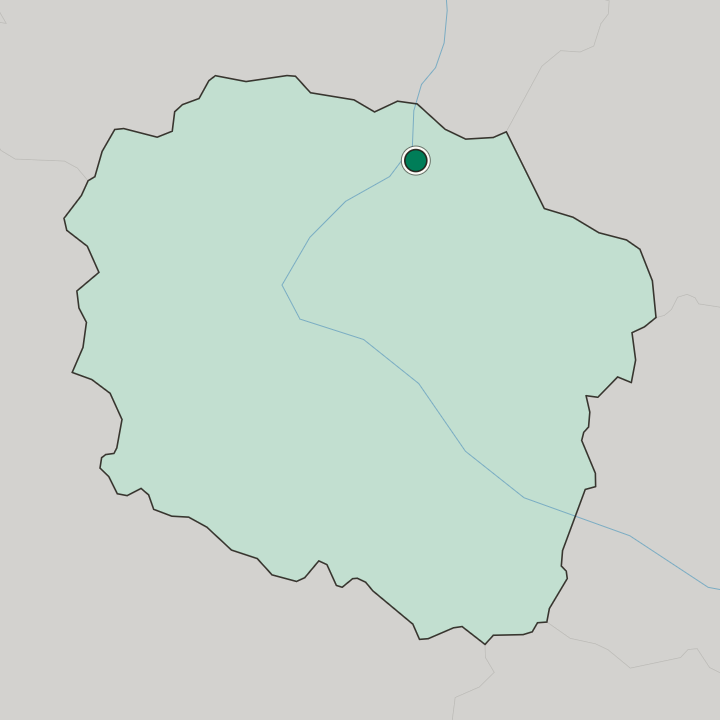 Map showing Grudziądz — In Kuyavian-Pomeranian Voivodeship