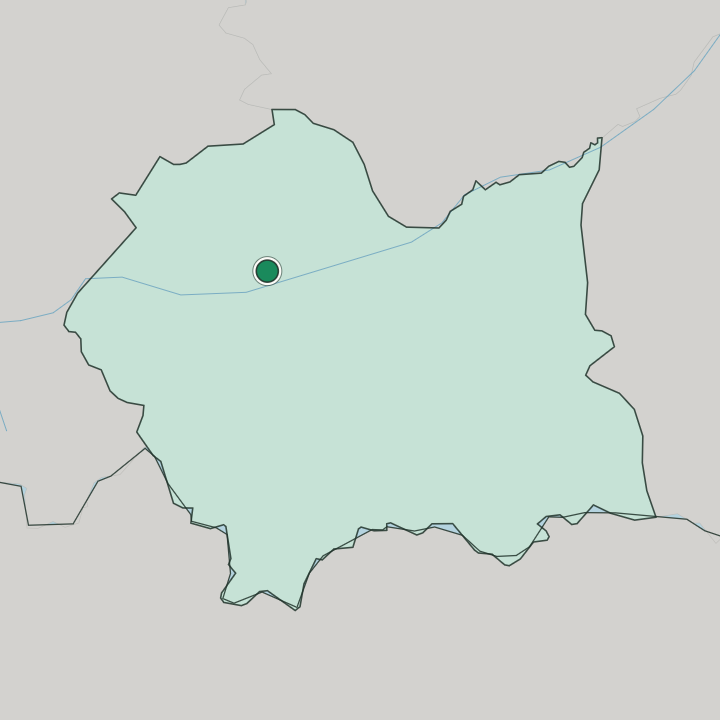 Map showing Kraków — In Lesser Poland Voivodeship