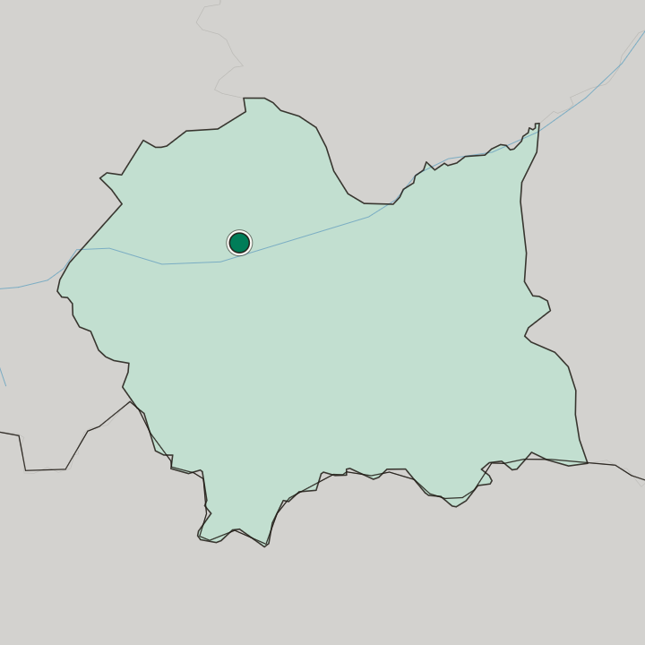 Map showing Prądnik Biały — In Lesser Poland Voivodeship