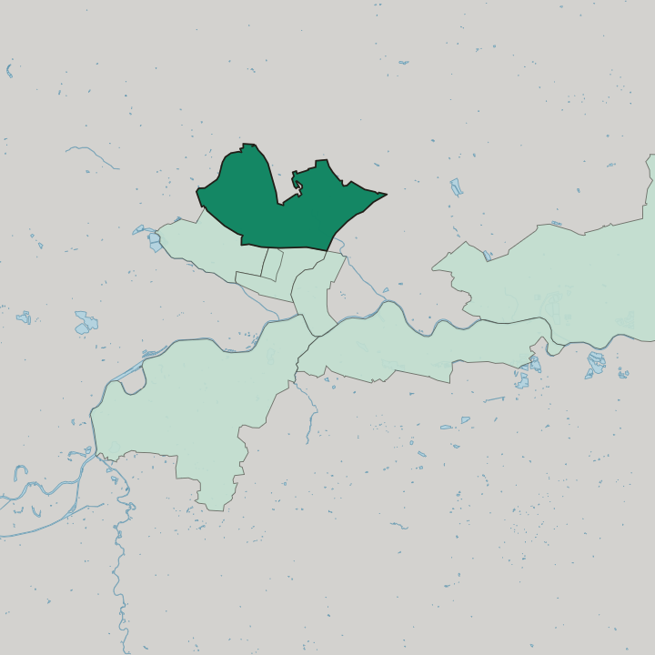 Map showing Prądnik Biały — In Kraków