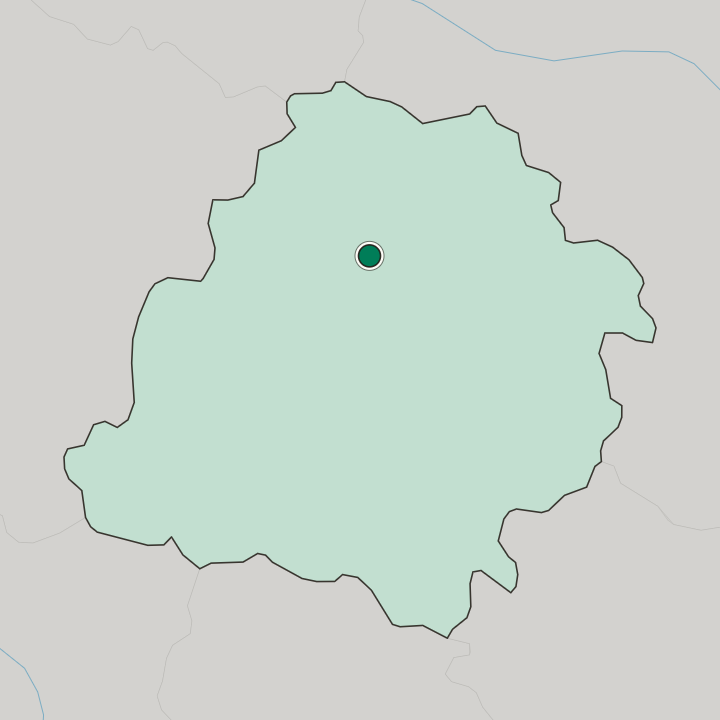 Map showing Zgierz — In Łódź Voivodeship