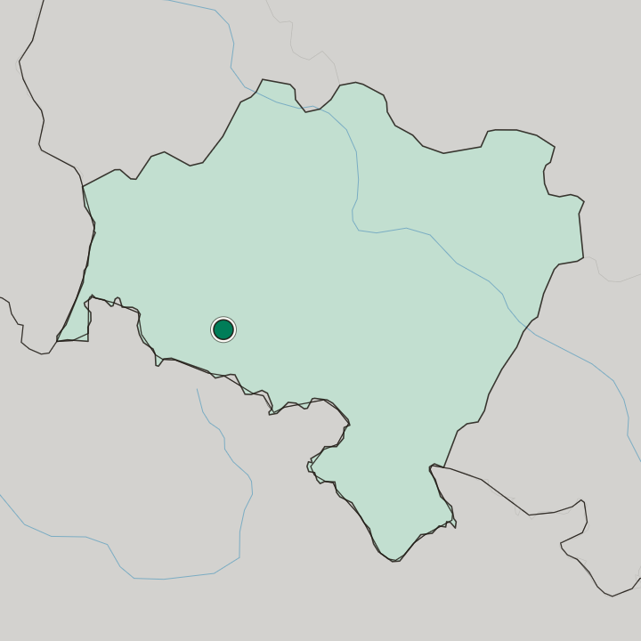 Map showing Jelenia Góra — In Lower Silesian Voivodeship