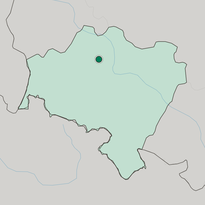 Map showing Lubin — In Lower Silesian Voivodeship