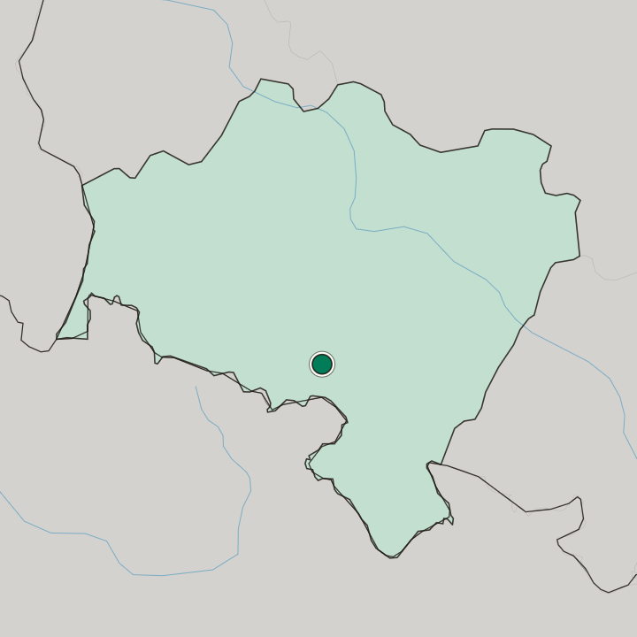 Map showing Wałbrzych — In Lower Silesian Voivodeship