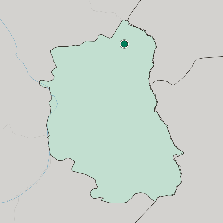 Map showing Biała Podlaska — In Lublin Voivodeship