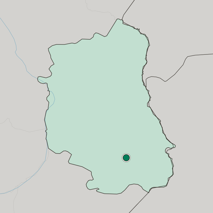 Map showing Zamość — In Lublin Voivodeship