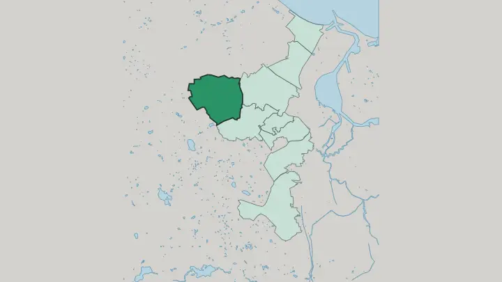 Map of Brętowo in Gdańsk