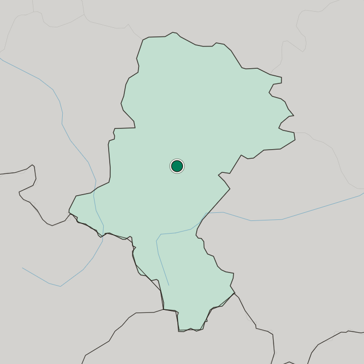 Map showing Chorzów — In Silesian Voivodeship