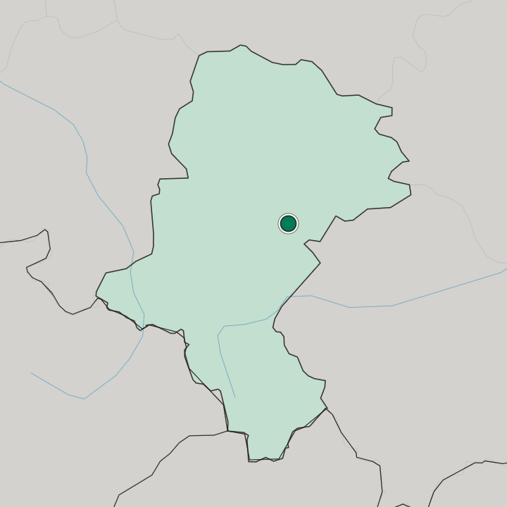 Map showing Dąbrowa Górnicza — In Silesian Voivodeship