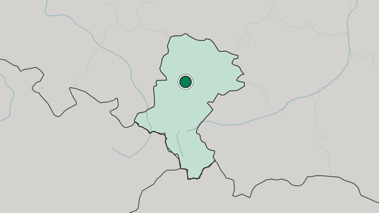 Map of Miasteczko Śląskie in Poland