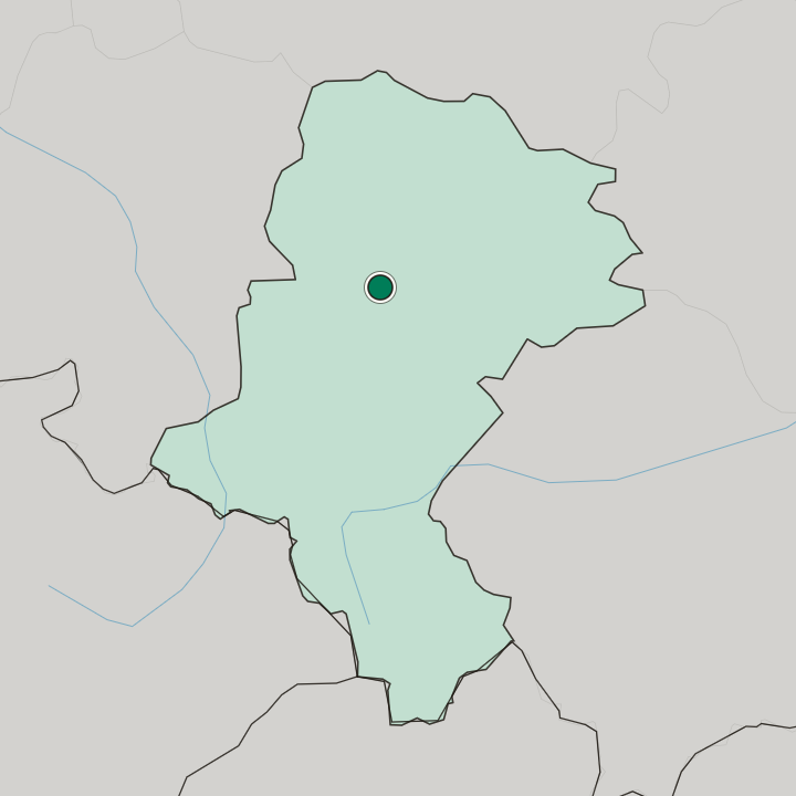 Map showing Miasteczko Śląskie — In Silesian Voivodeship
