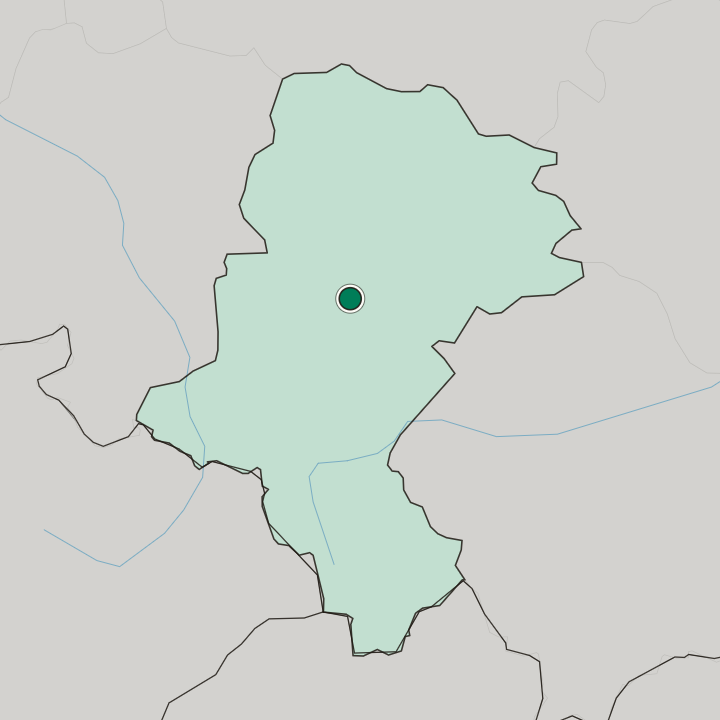 Map showing Piekary Śląskie — In Silesian Voivodeship