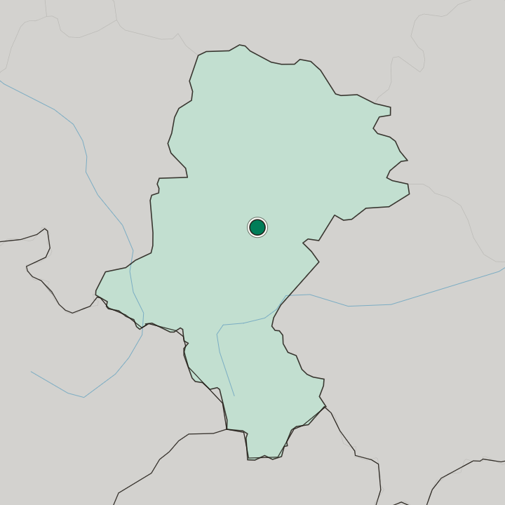 Map showing Siemianowice Śląskie — In Silesian Voivodeship