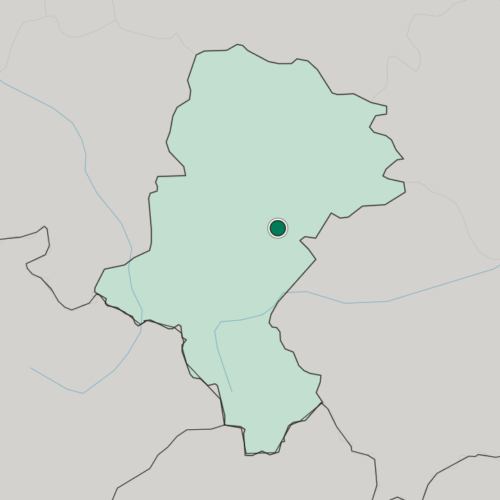Map showing Sosnowiec — In Silesian Voivodeship