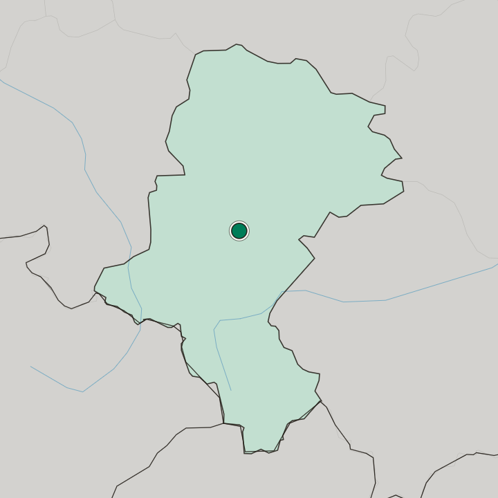 Map showing Świętochłowice — In Silesian Voivodeship