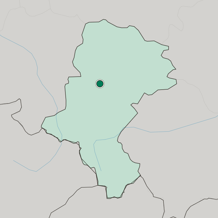 Map showing Tarnowskie Góry — In Silesian Voivodeship