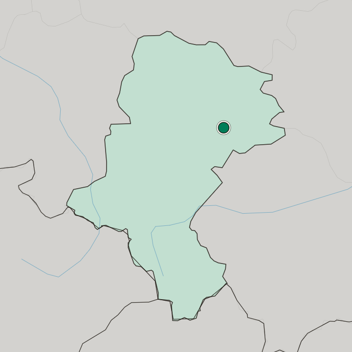 Map showing Zawiercie — In Silesian Voivodeship