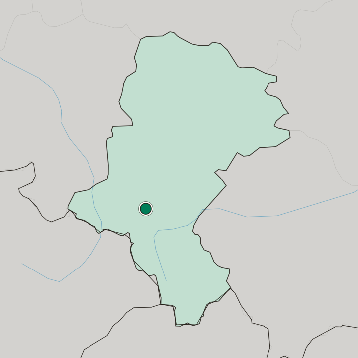 Map showing Żory — In Silesian Voivodeship