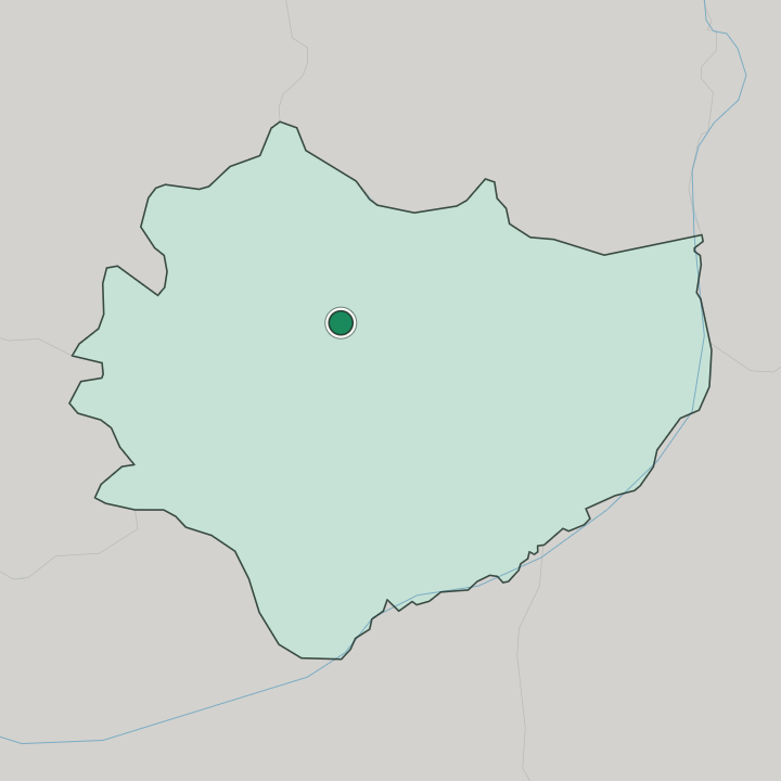 Map showing Kielce — In Świętokrzyskie Voivodeship
