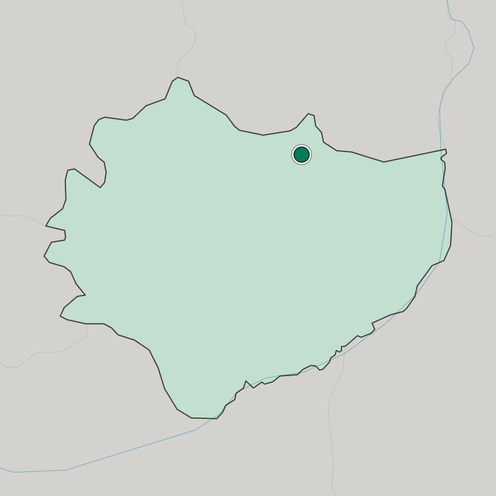 Map showing Starachowice — In Świętokrzyskie Voivodeship