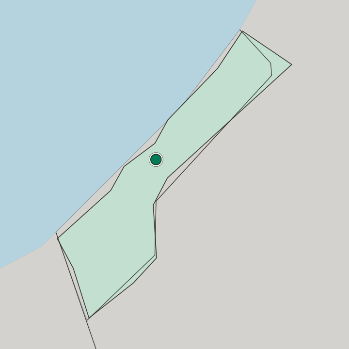 Map showing Dayr al Balaḩ — In Gaza Strip