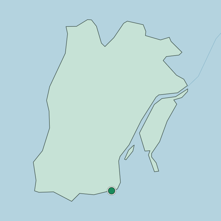 Map showing Lisbon — In Distrito de Lisboa