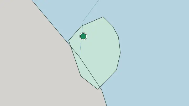 Map of Asunción in Paraguay