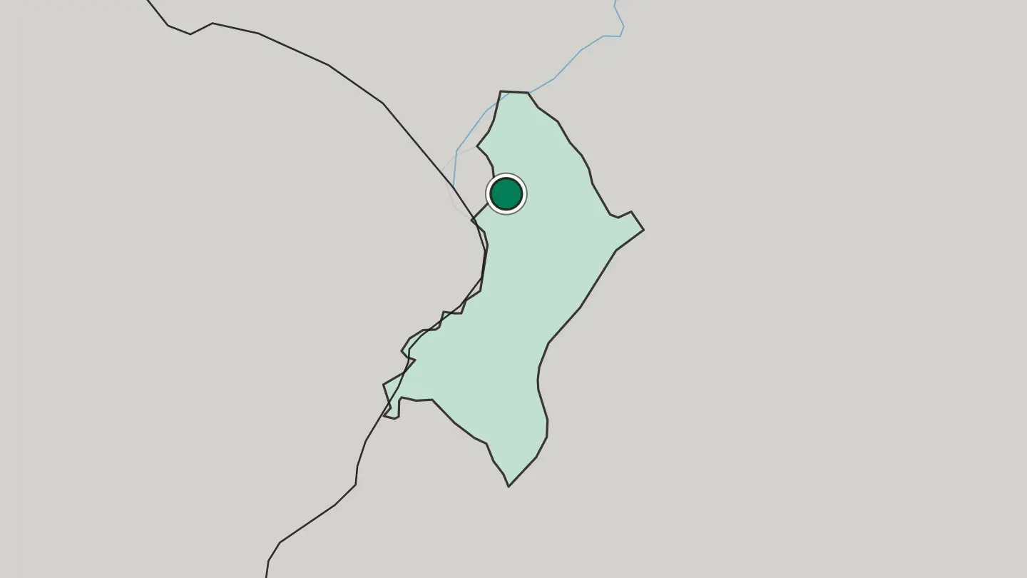 Map of San Lorenzo in Paraguay