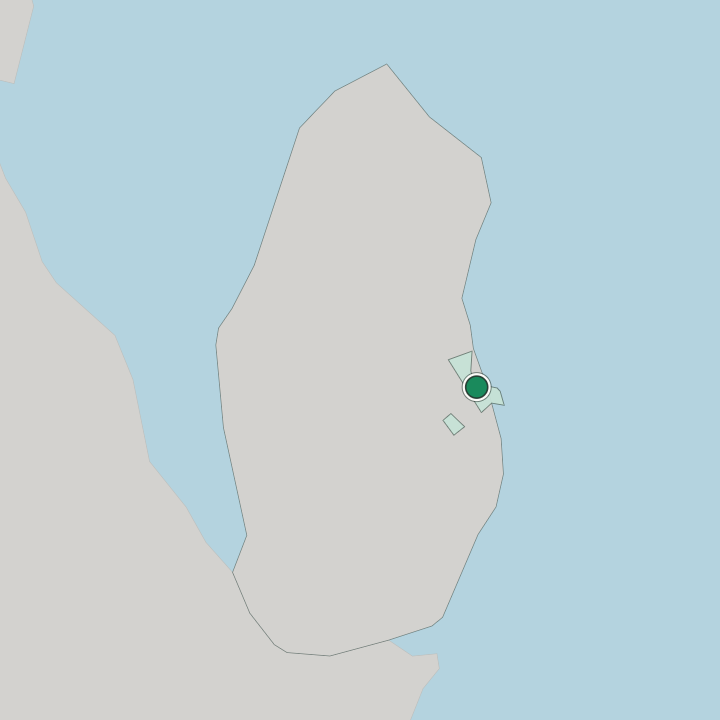 Map showing Doha — In Qatar