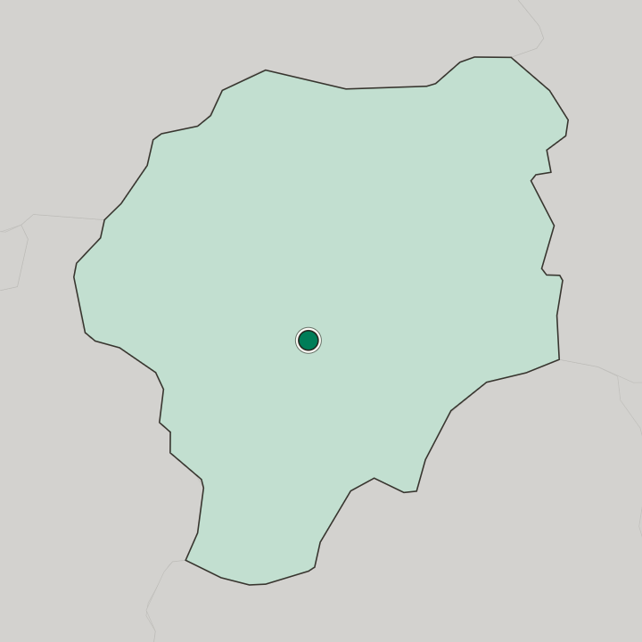 Map showing Bistriţa — In Bistriţa-Năsăud