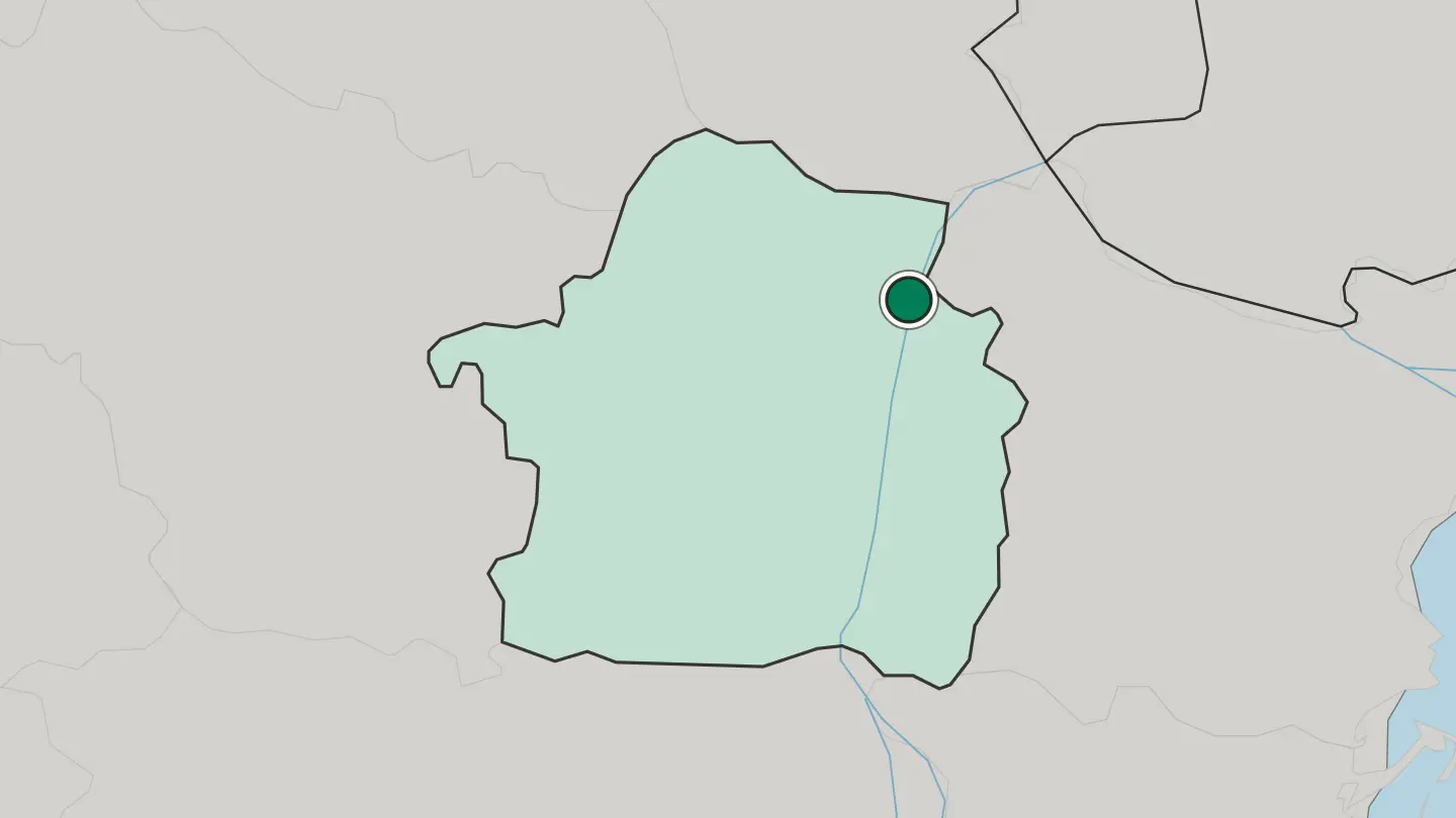 Map of Brăila in Romania
