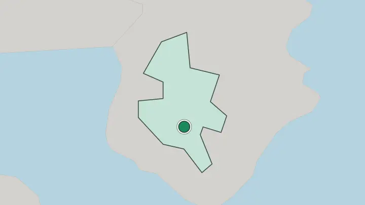 Map of Bucharest in Romania