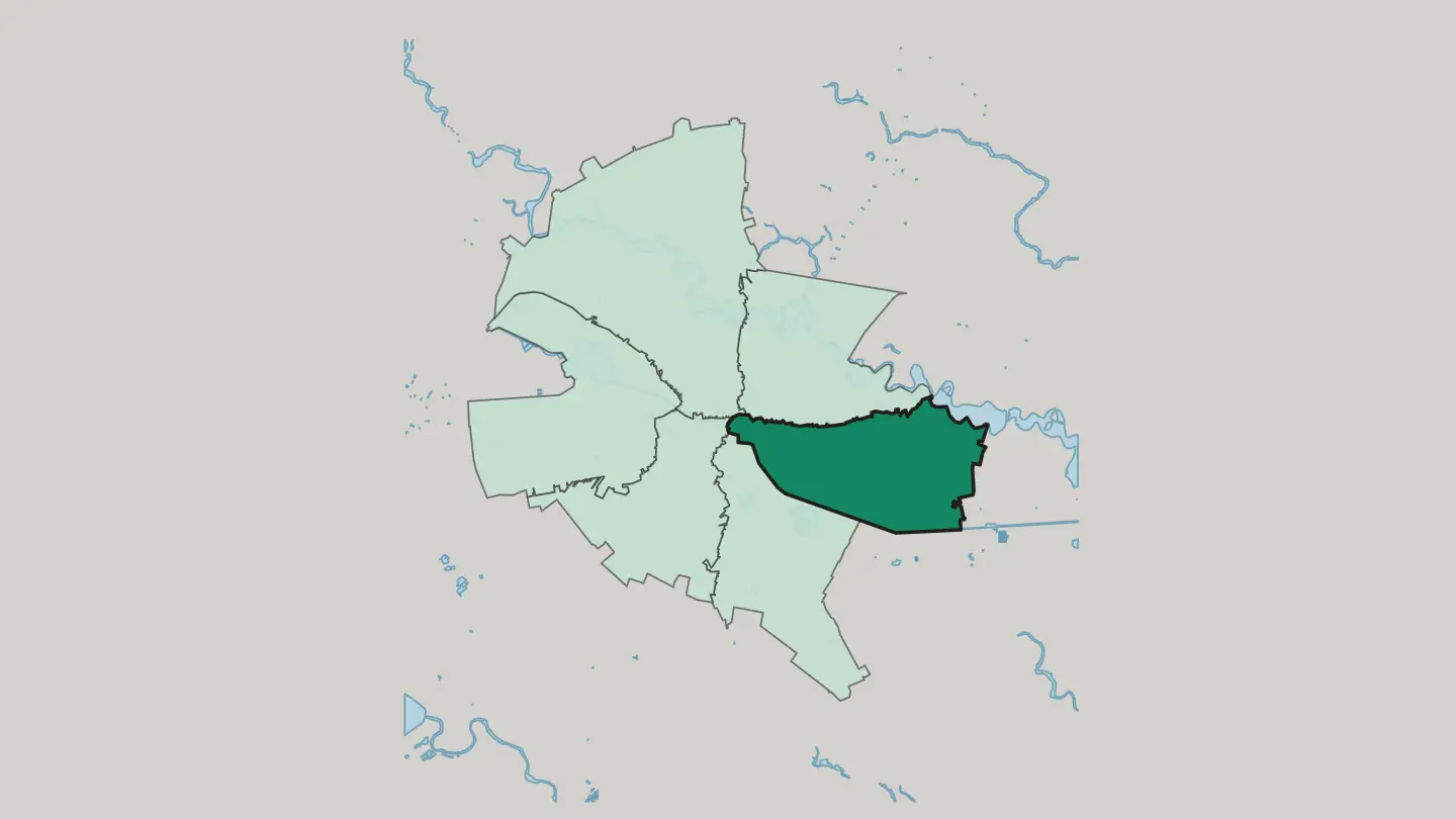 Map of Sector 3 in Bucharest