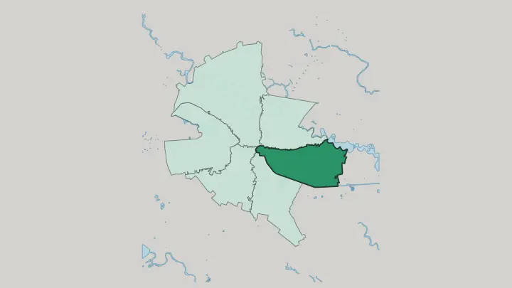 Map of Sector 3 in Bucharest