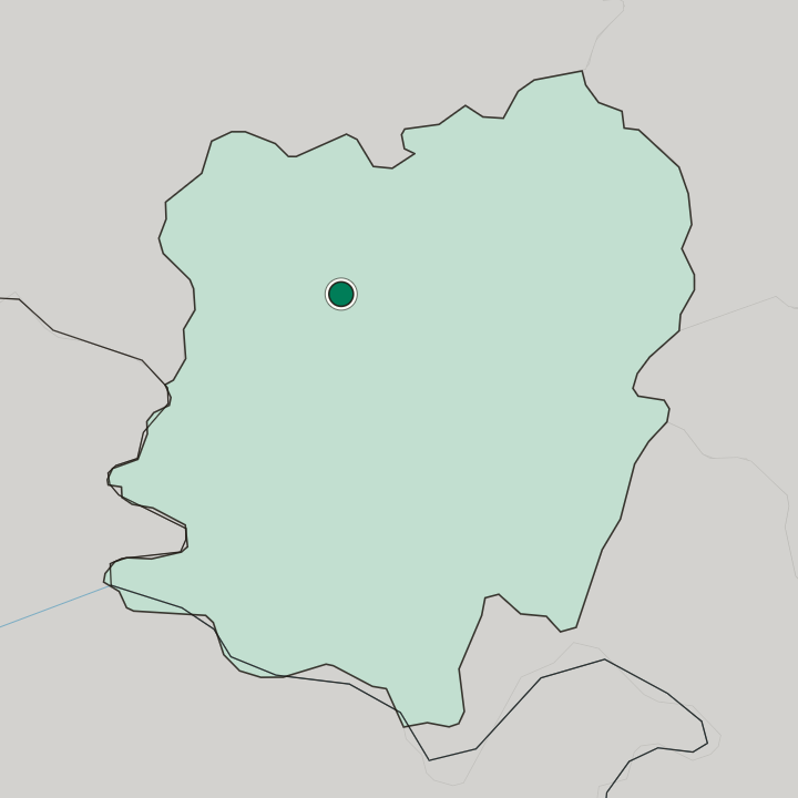 Map showing Reşiţa — In Caraş-Severin