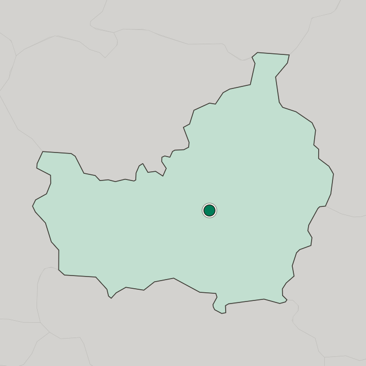 Map showing Gruia — In Cluj