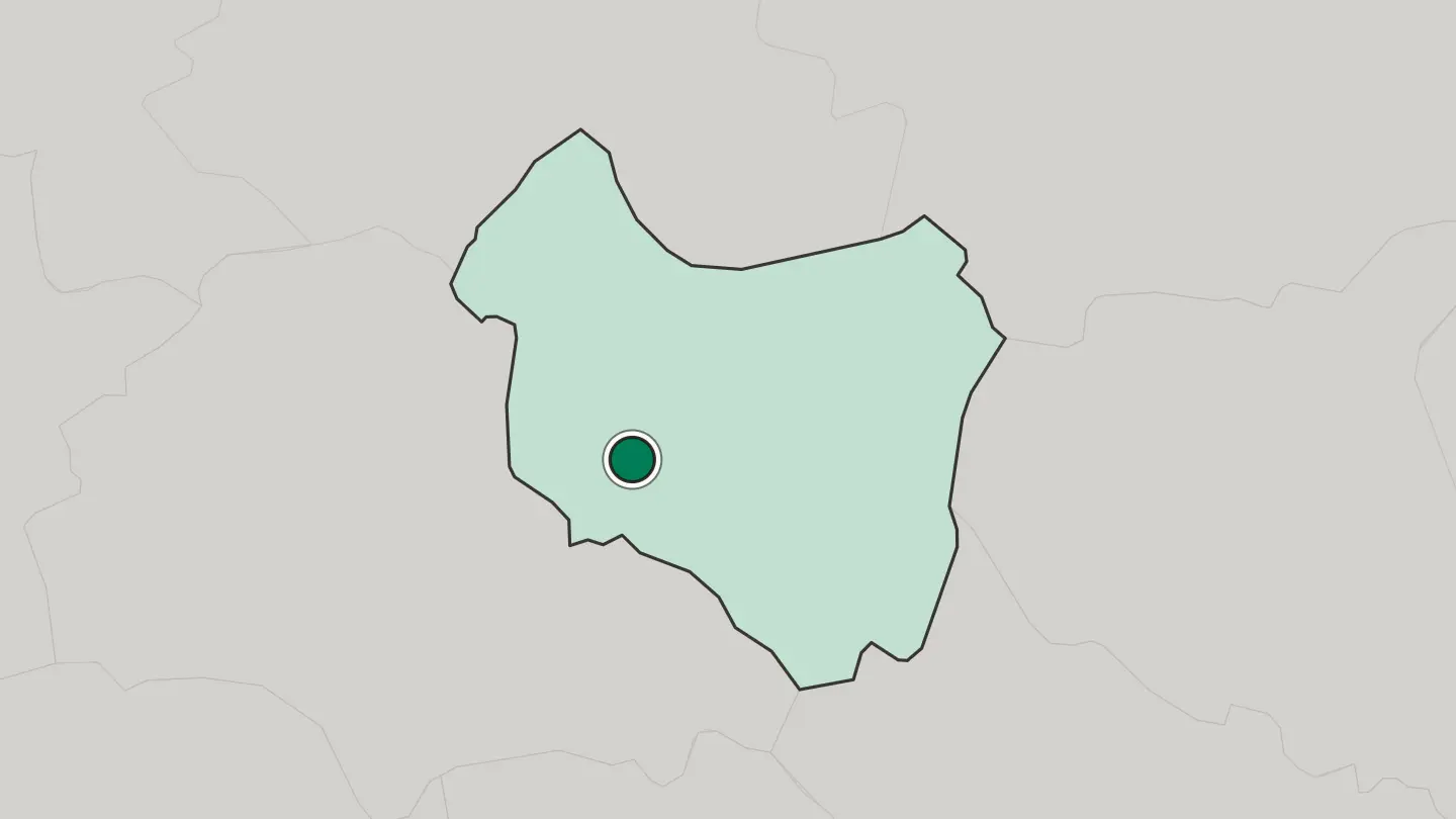 Map of Sfântu Gheorghe in Romania