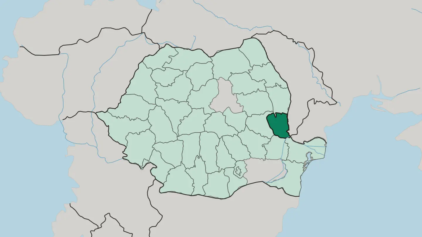 Map of Galaţi in Romania