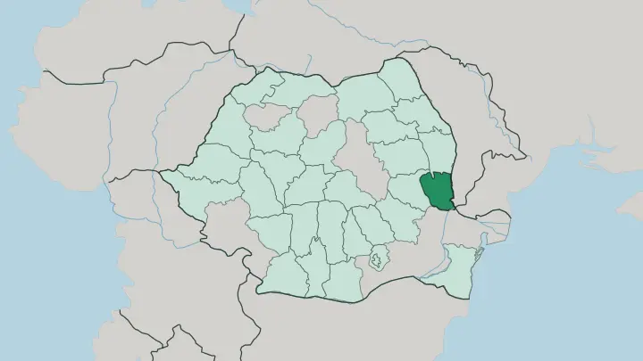 Map of Galaţi in Romania