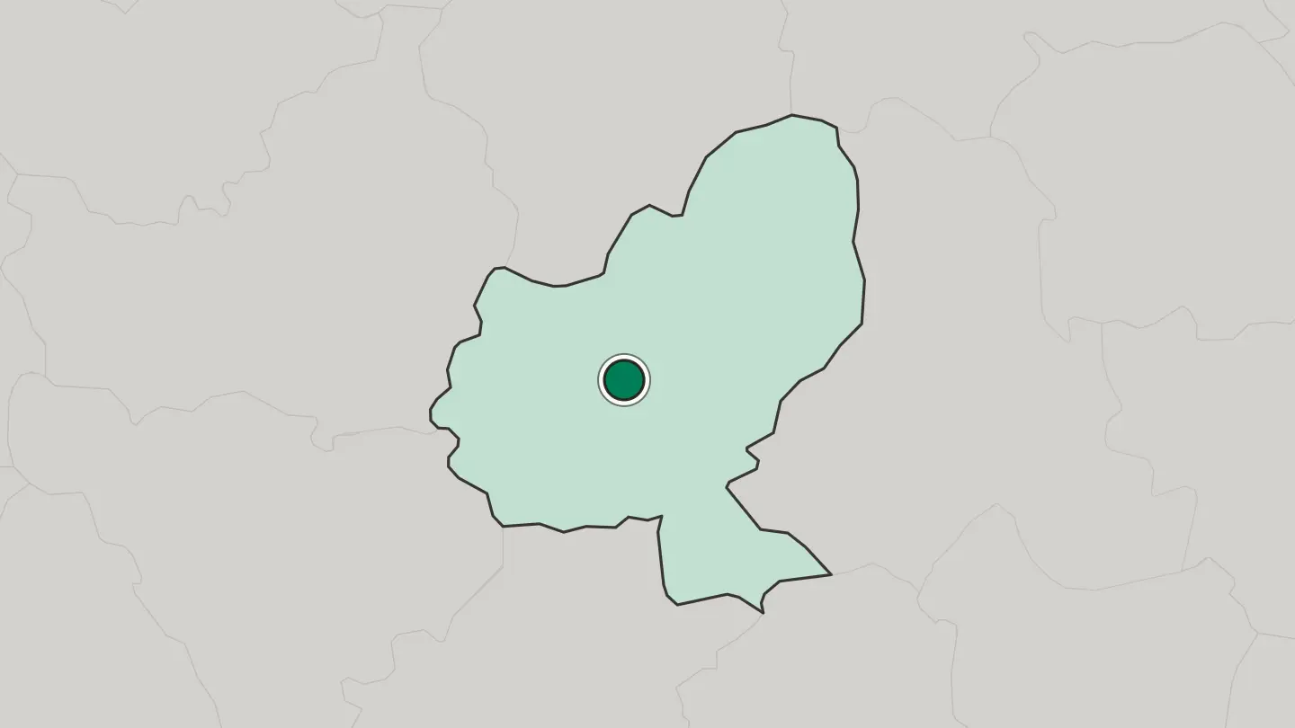Map of Târgu Mureş in Romania