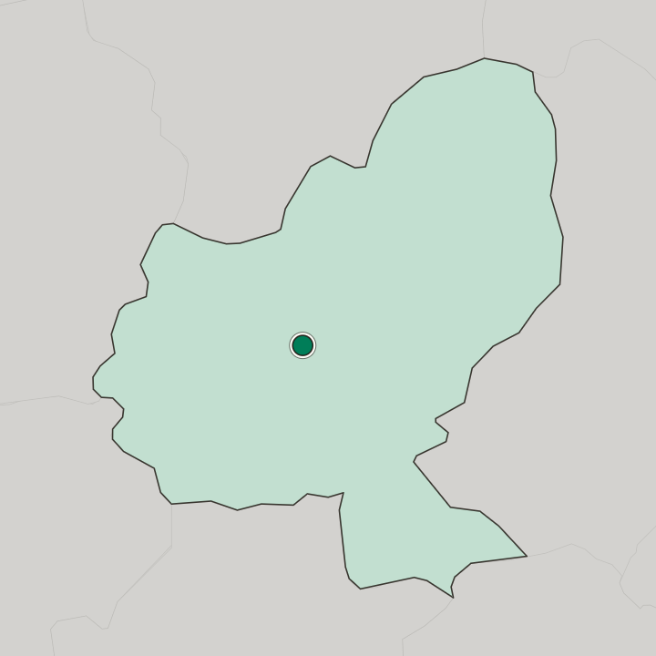Map showing Târgu Mureş — In Mureş